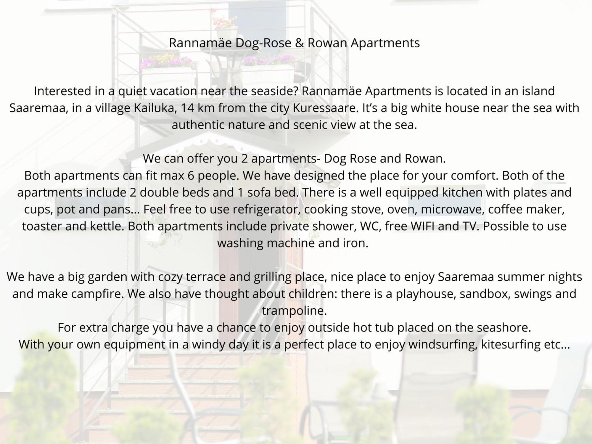 Rannamaee Apartments Suur-Rootsi Oda fotoğraf